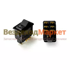 Клавиша ветил. отопит. 82.3709-04.09 Автоарматура