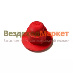 Кнопка защитная 261 (для кожуха 250) красный силикон /на автом. для перевозки опасных грузов/