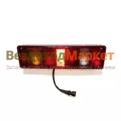 Фонарь зад. лев. 8512.3716-02 (с подсв. с бок.габар. с пров.) ОСВАР (КАМАЗ,МАЗ,УРАЛ,) 24В ОСВАР