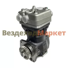 Компрессор 18.3509015-10/К012323№50 дв.ТМЗ,ЯМЗ (1 цилиндровый) жид. охлаж. 380л/мин.Tolvo (Knorr Bremse)