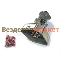 Разъем ПС-325-100/7-и конт. (вилка+розетка) 24В 40А /УПРЗ/ОКТЭП