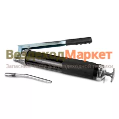 Шприц рычажно-плунжерный  ХРОМ /БАК.90525 V=500см.куб, под тубу или руное наполнение со съемной крыш