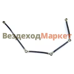 Трубки топливные дренажные форсунок 740-1104346 левая (УРТ)