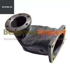 Патрубок выпускной 4320Я3-1203142-01 (от ТКР дв.ЯМЗ-236-НЕ2)(АО АЗ  УРАЛ )