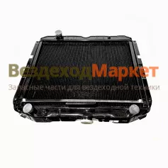 Радиатор водян. медн. 4320Я8-1301010-10 3-х ряд. (УРАЛ 4320-58,59 с дв.ЯМЗ236НЕ2, 656, Е-4,5) (ШААЗ)