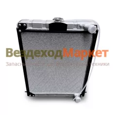 Радиатор водян. алюм. 4320Б5А-1301010/LRc 1237 2-х ряд. (УРАЛ4320,NEXT дв.ЯМЗ 536.02-10) LUZAR