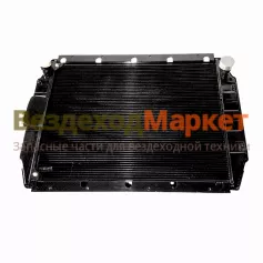 Радиатор водян. медн. 4320Я5-1301010 3-х-ряд. (УРАЛ 55571,4320-70,71 с дв.ЯМЗ 536.02-10, капот. а/м)