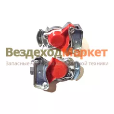 Головка  ПАЛМ  красн. 100-3521110/11 к-т из 2-х шт. М22х1,5 (Автомагнат;МАРК)