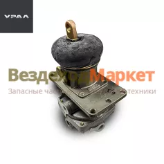 Кран тормозной с рычаг. 8000.35.14.008 двухсекц. БелОМО (АО АЗ  УРАЛ )