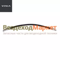 Шланг манометра 5557-3506207-01 /М10ХМ10 L=495мм резина (АО АЗ  УРАЛ )