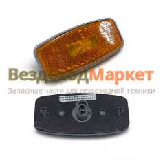 Фонарь габар. св/диод 74.3731-01 на клипсах 12/24В (оранж.) Европлюс