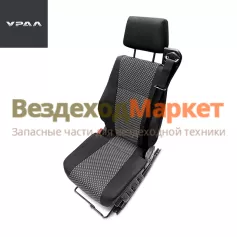Сиденье водителя UC1A11.6800010 пневмоподвеска (АО АЗ  УРАЛ ) (снято с поставки)