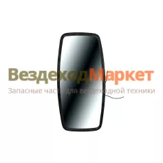 Зеркало бок. унив. на все т.с. с подогр. V-8 (405х182мм)