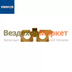 Пластина замковая левая 236-1005129-Б (болтов крепления маховика) (Автодизель)