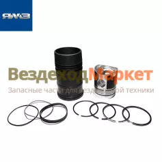 Поршнекомплект 238Б-1004005-Б (г.п,упл и компр кольца) (236,238 с ТКР посл униф. блока) (Автодизель)