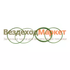 Р/к-т упл. колец гильзы 7511.1002001-02 (236-1002023/24/40; сил; 4 поз./4 дет.) Строймаш