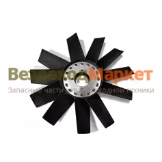 Крыльчатка вентилятора 5344-1308012 D=455мм пластик 11 лопаст./MEGAPOWER/