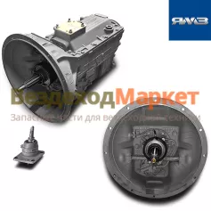Коробка передач 2361.1700003-50 /№ R0015361 (усил. п/вал, фланец евро) (Автодизель)