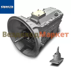 Коробка передач 2361.1700003-50 /№ R0015361 (усил. п/вал, фланец евро) (Автодизель)