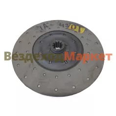 Диск сцепления ведомыйТА 4301-1601130 10шл d=40 d=350  (дв.Д-245 диз) Валдай