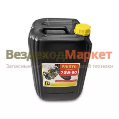 Масло трансмиссионное полусинтетич. PRISTA ULTRAGEAR 75W90 GL-5 20л/17,8кг