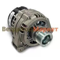 Генератор 9422.3701-02 (МАЗ,УРАЛ с дв. ЯМЗ 236НЕ2-24, ЕВРО 2,28В;60А) монокронштейн КЗАТЭ