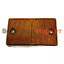 Световозвращатель 3212.3731 прямоуг. оранжевый /Руденск/