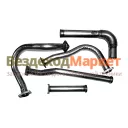 Трубы выпускные 4320-1203006/08/10/11/3182 УРАЛ дв. КАМАЗ (к-т 5шт) (УРТ)