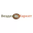 Шайба медная М09х15х2  /2 волны/ рифленая под форсунку