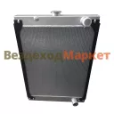 Радиатор водян. алюм. 73945А-1301010/ LRC1245 2-х ряд.(УРАЛ73945 NEXT дв.ЯМЗ536 328л сам-ал 6х4)