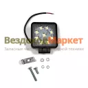 Фара раб. светодиод. ФС 02709QF/1775 квадр. 27Вт/10-60В рабоч.свет КЭП