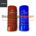 Шланг соед. охладителя  4320Я5-1109215 (гоф.с кольц. d=90мм/L=240мм) красн (АО АЗ  УРАЛ )