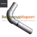 Труба выпускная задняя 4320Я3-1203182-01 (после глушителя загнутая длин. дв.ЯМЗ-236НЕ) (АО АЗ  УРАЛ)