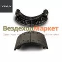 Колодка рабоч. тормоза  в сб. DZ95009440003 /160мм (АО АЗ  УРАЛ )