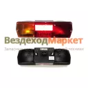 Фонарь зад. лев. ФП130/ФЗ С-24 (с подсв.) (КАМАЗ) 24В/ Сакура