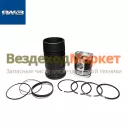 Поршнекомплект 238Б-1004005-Б (г.п,упл и компр кольца) (236,238 с ТКР посл униф. блока) (Автодизель)