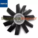 Вентилятор с муфтой в сб. 5344.1308010 D=455mm  (Автодизель)