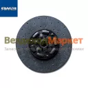 Диск сцепл. ведом. 238-1601131 задний D=400, d=42, 10шл. (Автодизель)