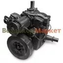 Раздаточная коробка 63221-1800010  с ручником без МОДа (с КОМ260Д, фланцы 8 отв.,